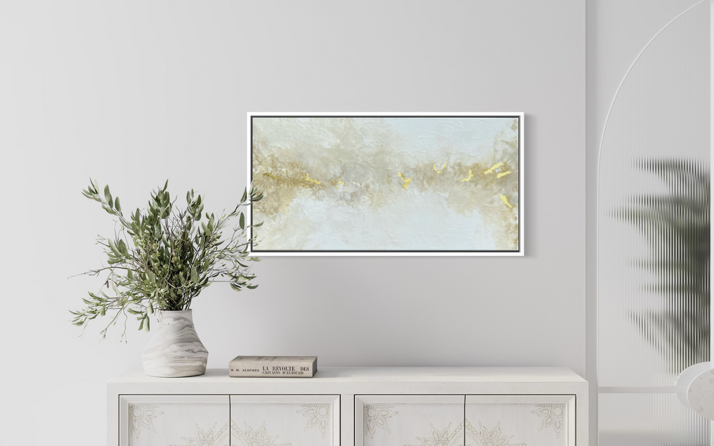 "Silent Horizon" - Original Gemälde | 40x80 cm
