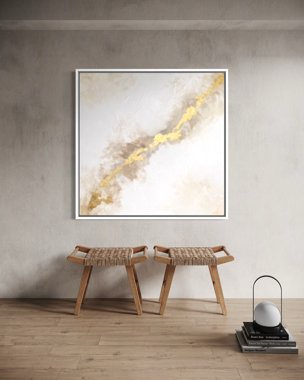 "Quiet Flow" - Original Gemälde | 70x70cm