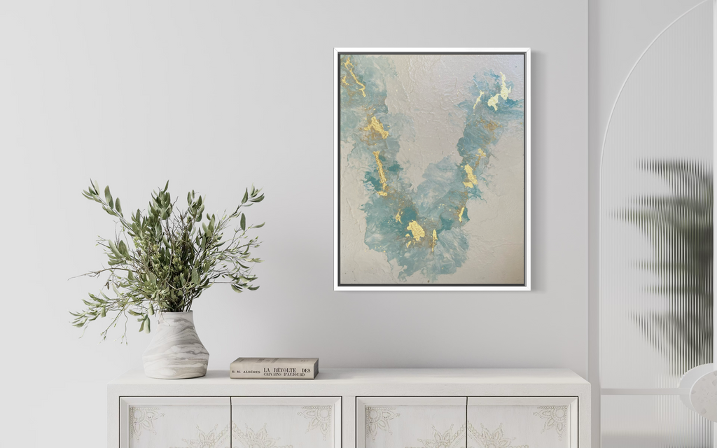 "Ethereal Tide" - Original Gemälde | 40x50 cm