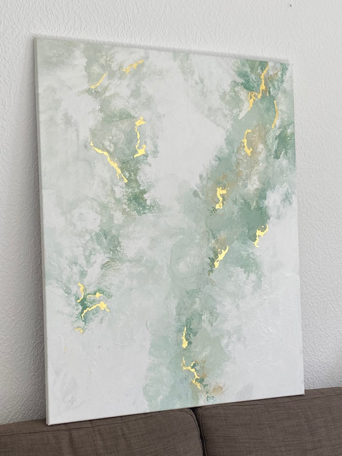 "Ethereal Calm" - Original Gemälde | 80x100 cm