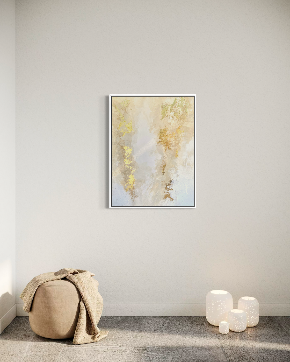 "Golden Veil" - Original Gemälde | 80x60 cm