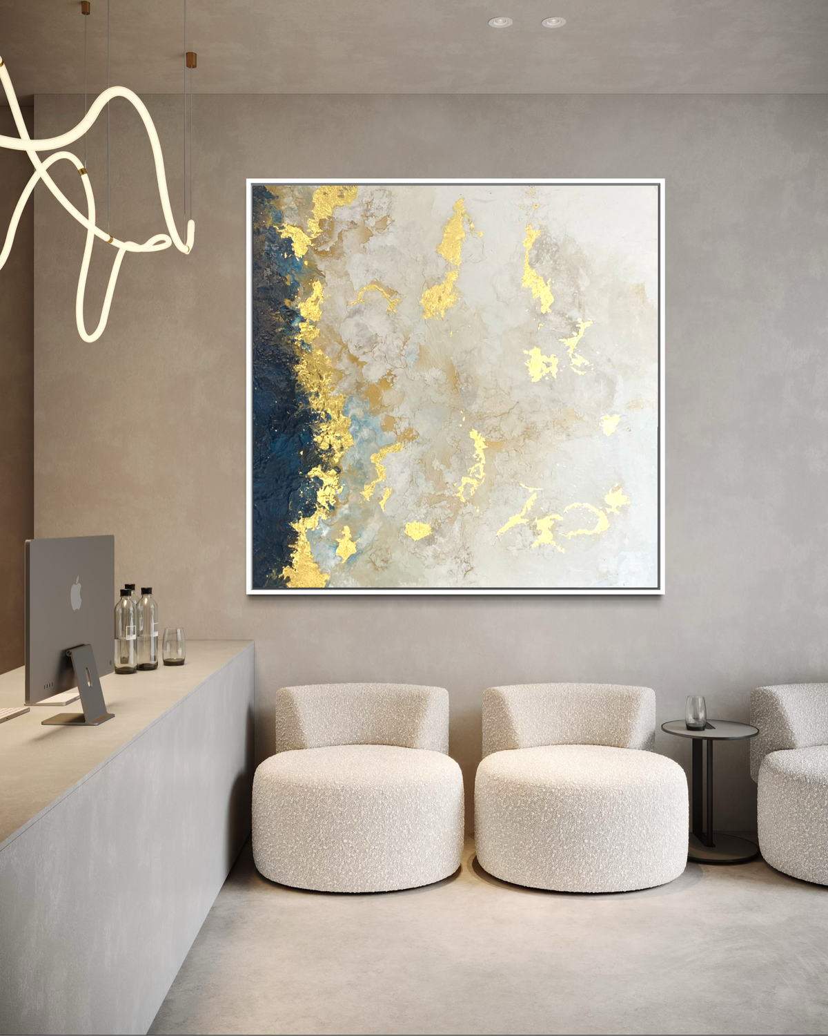 "Deep Flow" - Original Gemälde | 100x100 cm