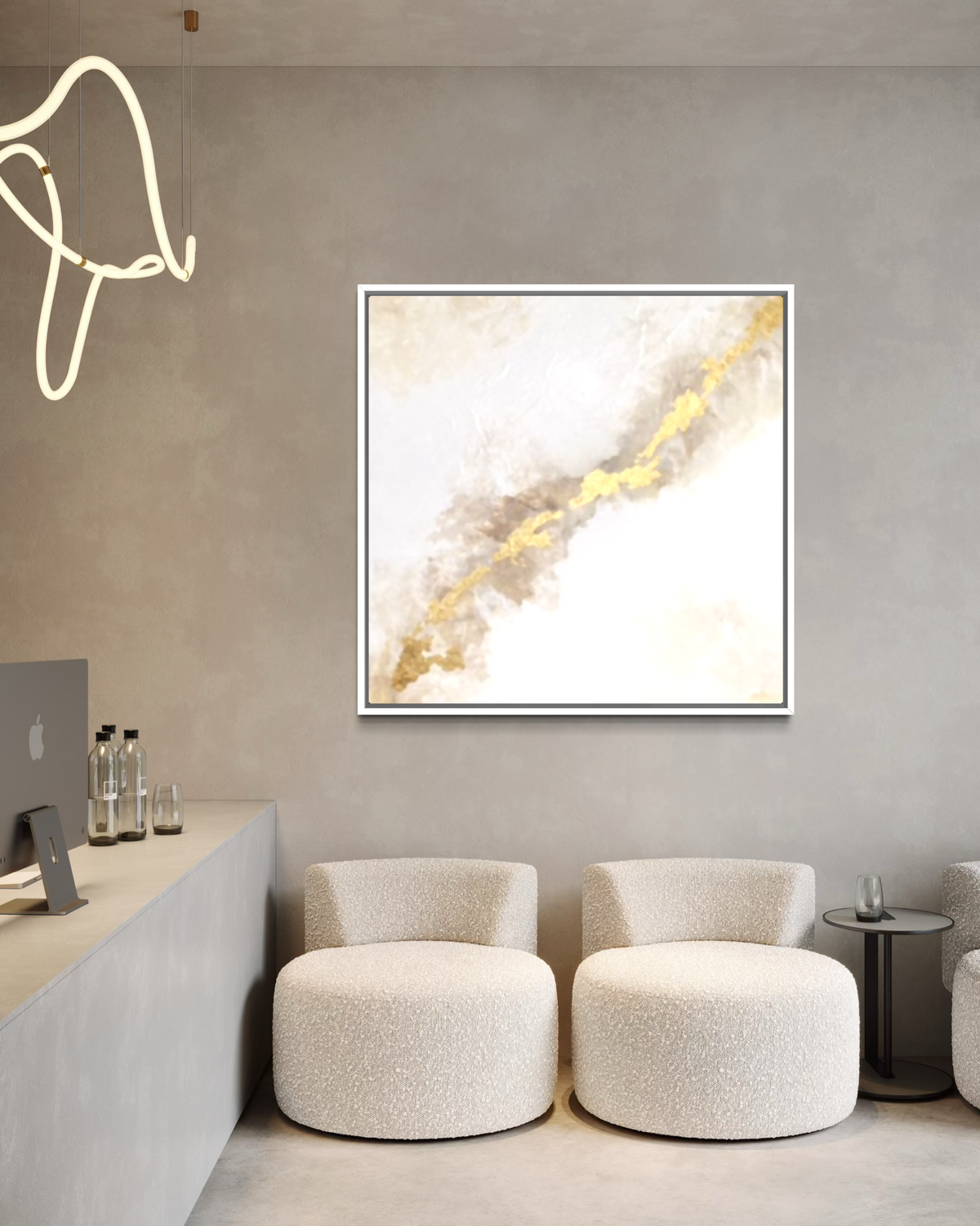 "Quiet Flow" - Original Gemälde | 70x70cm