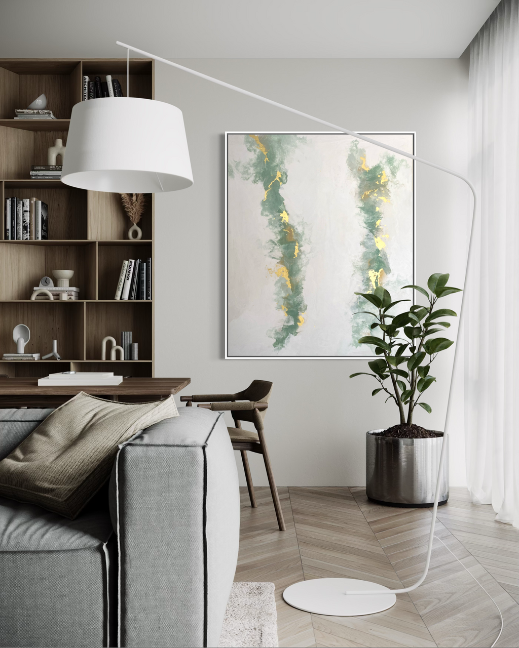 "Ethereal Drift" - Original Gemälde | 100x120 cm