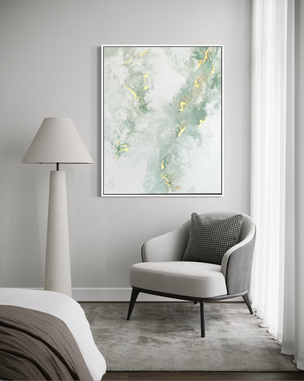 "Ethereal Calm" - Original Gemälde | 80x100 cm