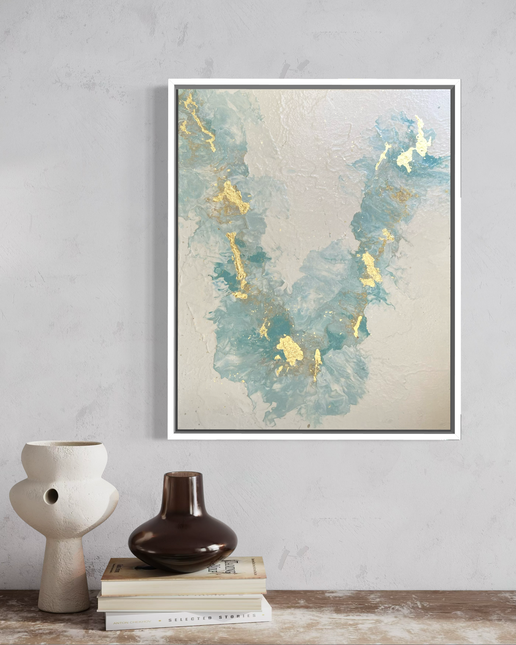 "Ethereal Tide" - Original Gemälde | 40x50 cm