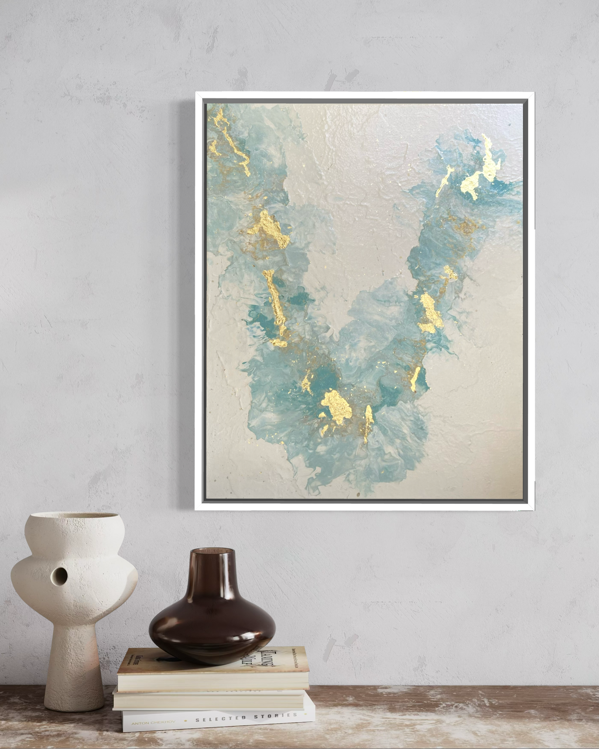"Ethereal Tide" - Original Gemälde | 40x50 cm