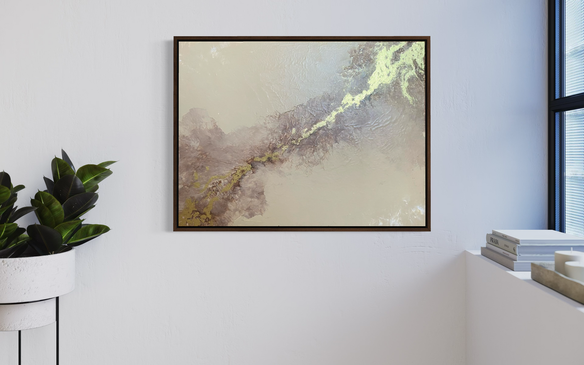 "Golden Vein" - Original Gemälde | 80x60 cm
