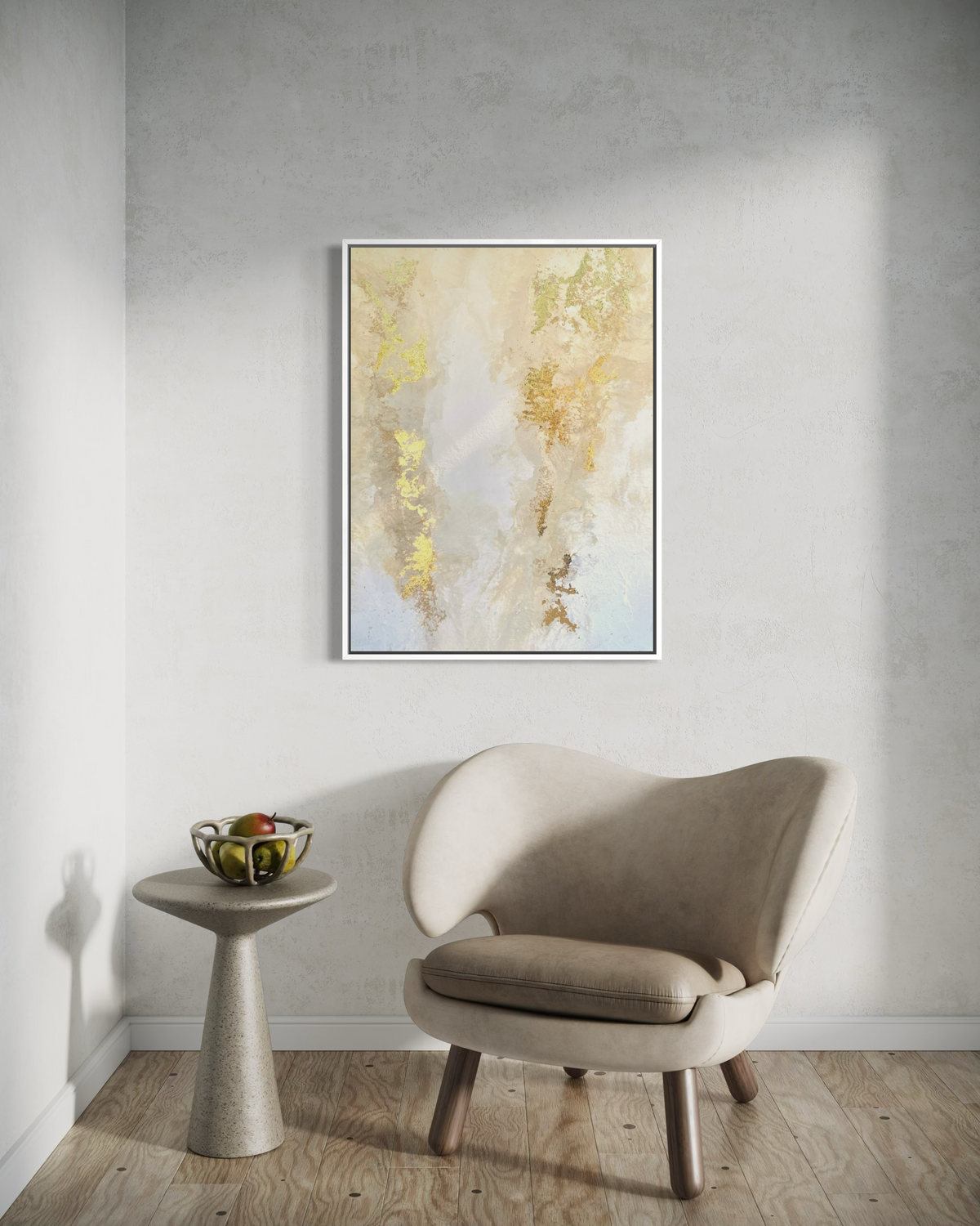 "Golden Veil" - Original Gemälde | 80x60 cm
