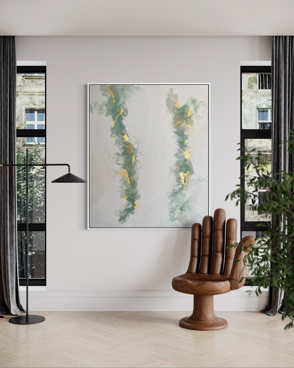 "Ethereal Drift" - Original Gemälde | 100x120 cm