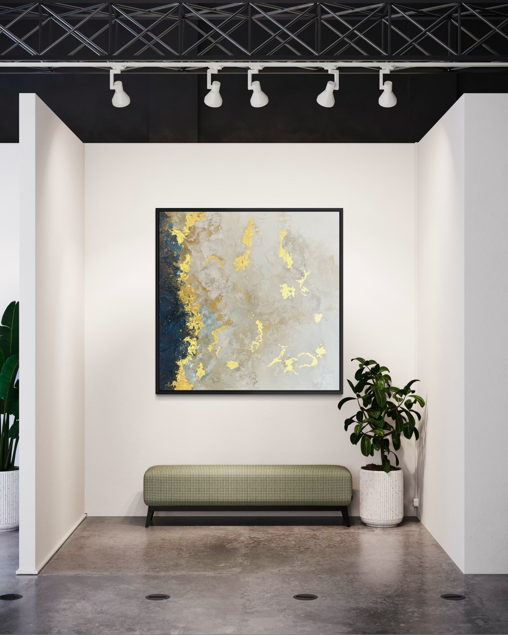 "Deep Flow" - Original Gemälde | 100x100 cm