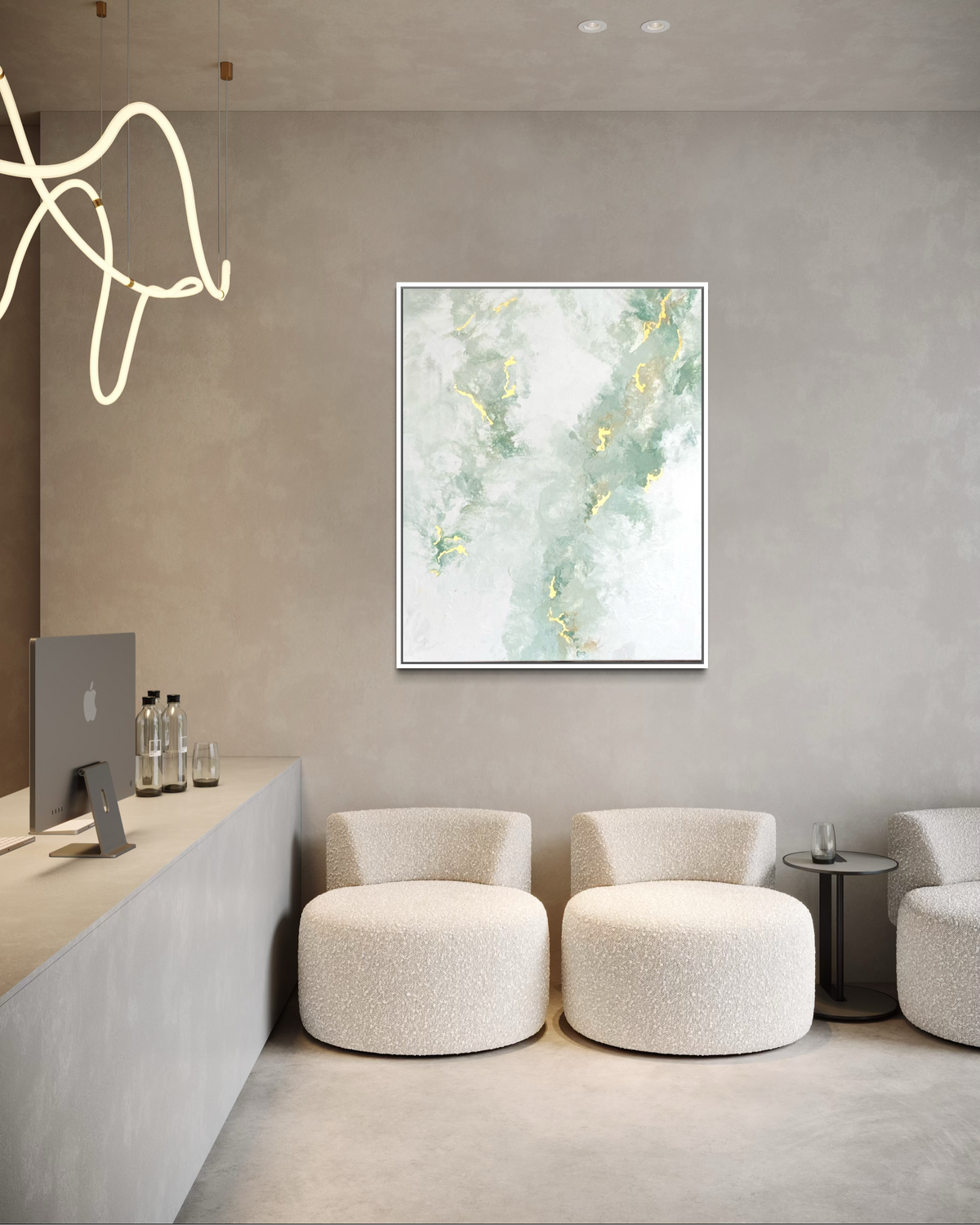 "Ethereal Calm" - Original Gemälde | 80x100 cm