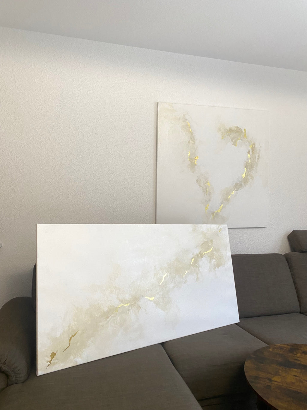 "Quiet Embrace" - Original Gemälde | 100x100 cm