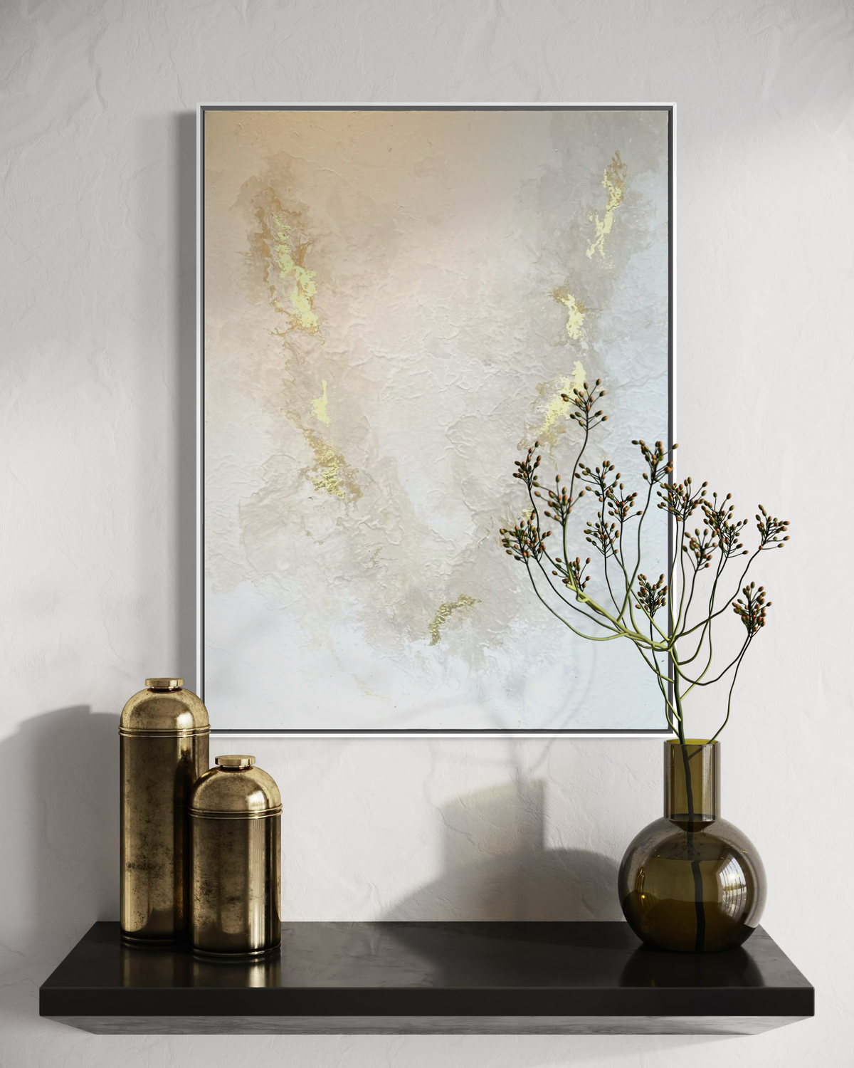 "Ivory Whisper" - Original Gemälde | 80x60 cm