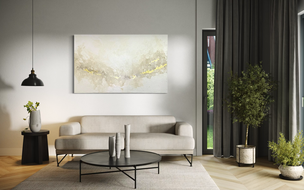 "Golden Horizon" - Original Gemälde | 100x160 cm