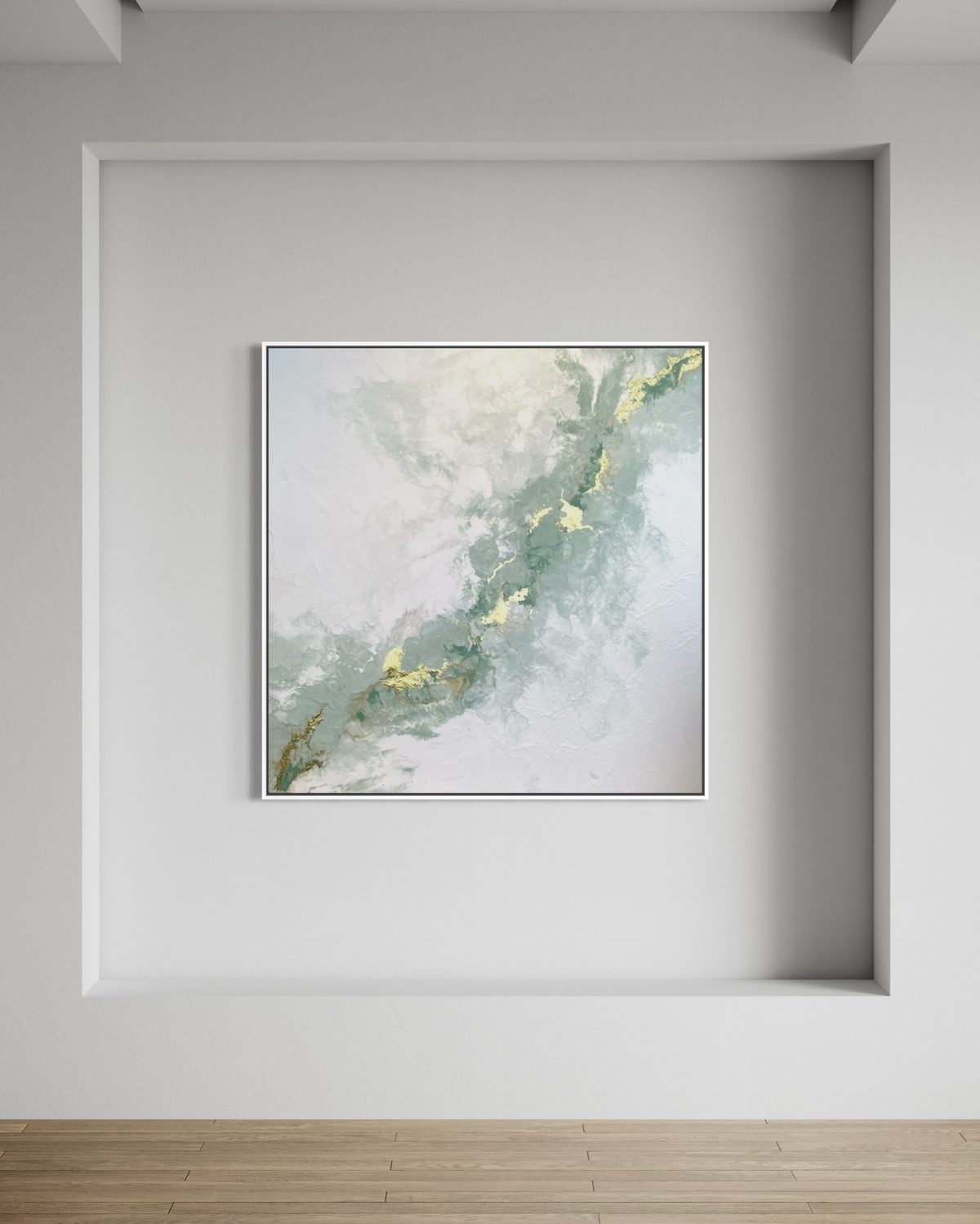 "Ethereal Whisper" - Original Gemälde | 100x100 cm