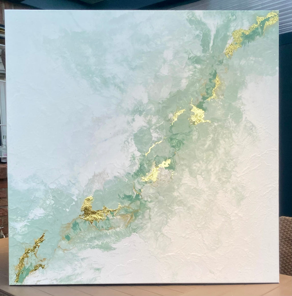 "Ethereal Whisper" - Original Gemälde | 100x100 cm