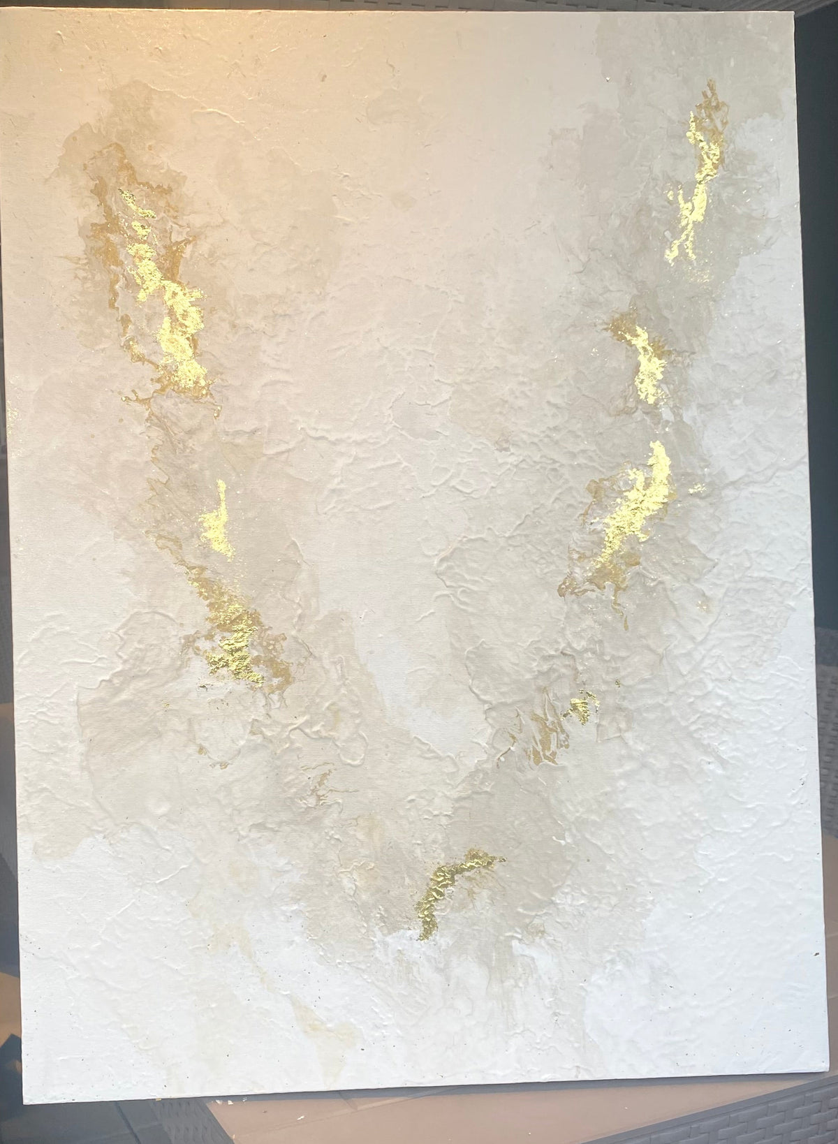 "Ivory Whisper" - Original Gemälde | 80x60 cm