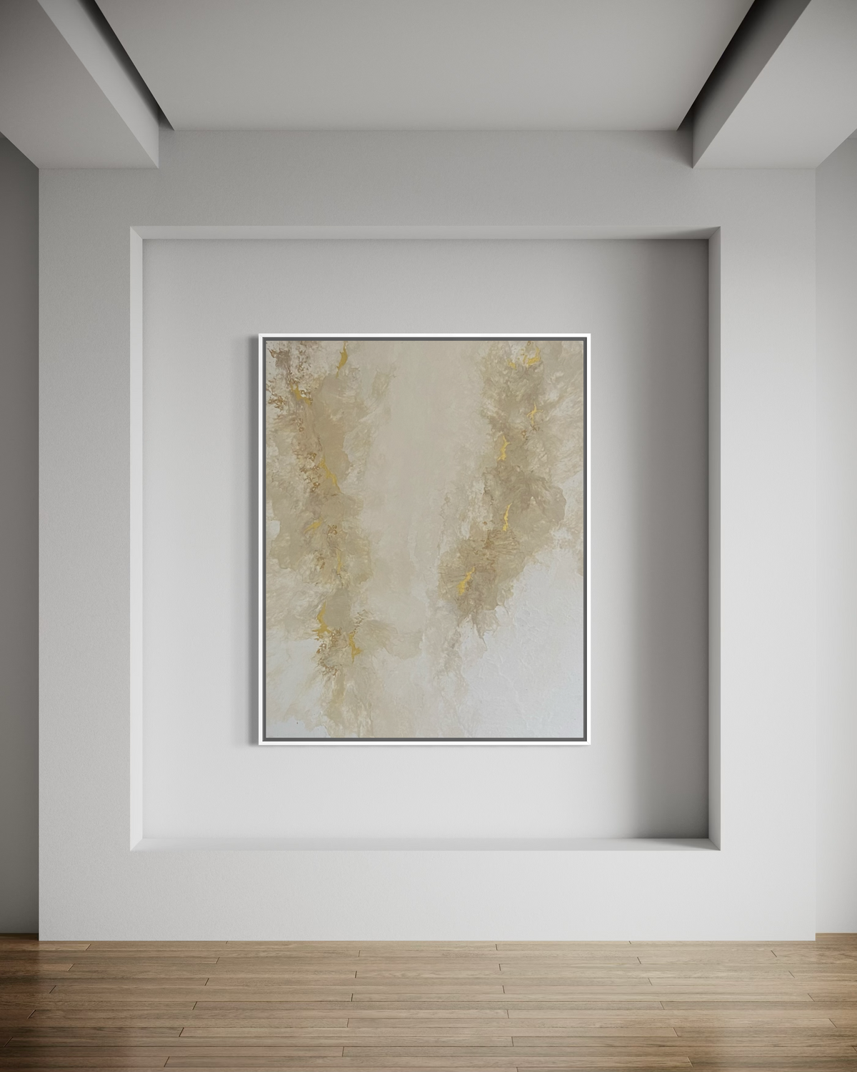 "Whispered Gold" - Original Gemälde | 80x100 cm