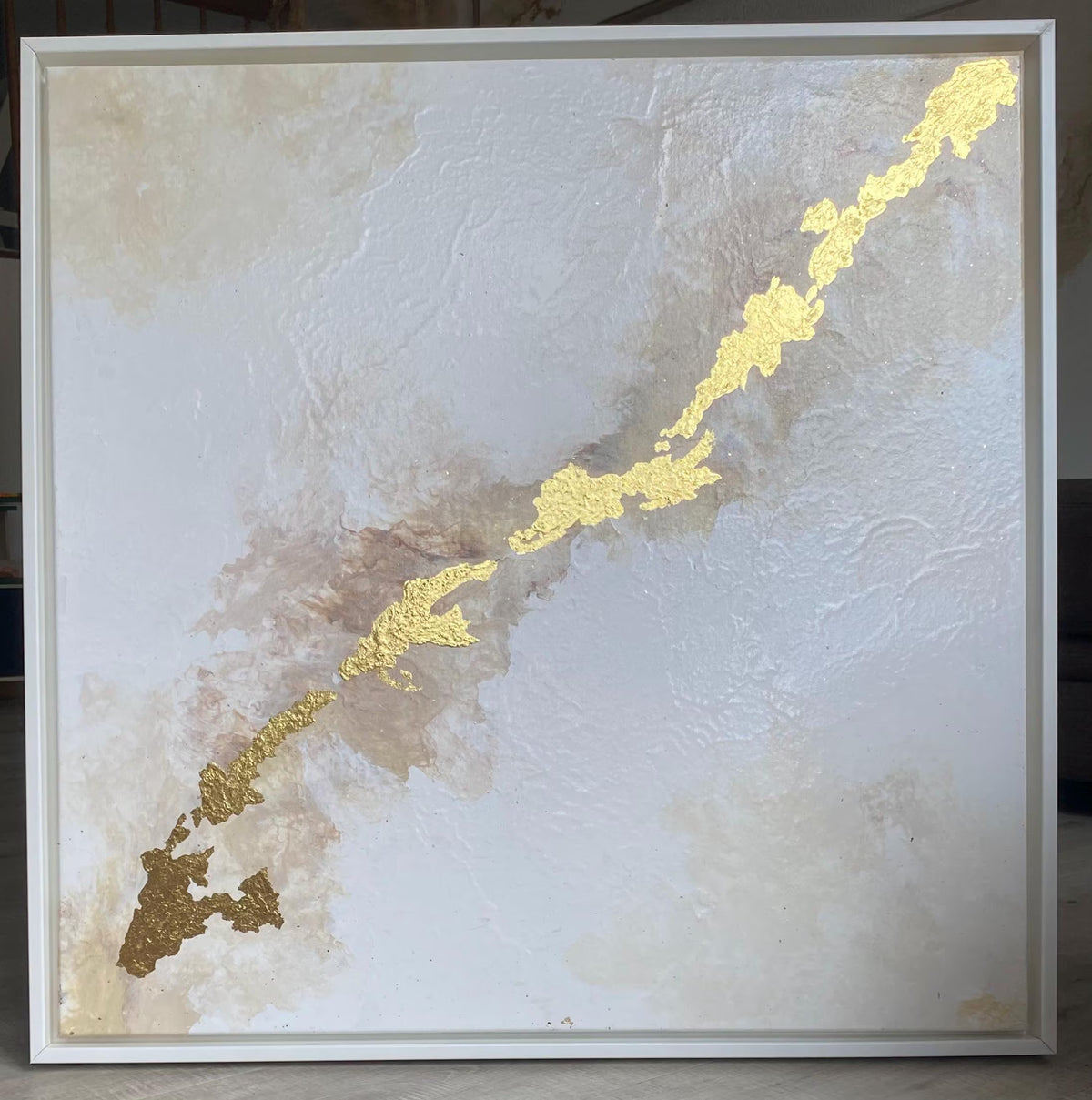 "Quiet Flow" - Original Gemälde | 70x70cm