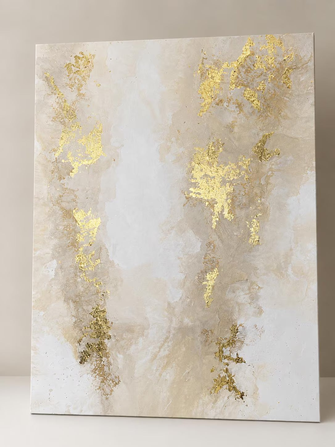 "Golden Veil" - Original Gemälde | 80x60 cm